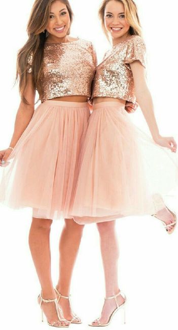 Vestidos bridesmaids, Rosè gold 💕🌹 17