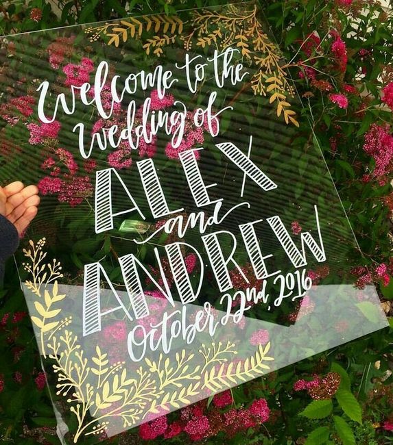 Letreros en acrílico 💕🌼 2