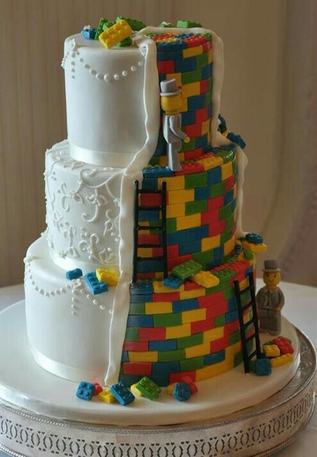 Pasteles en lego 5