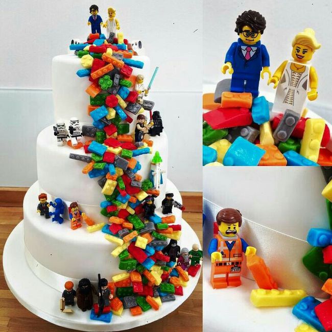 Pasteles en lego 6