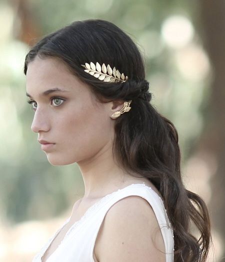 Hermosos tocados hojas de laurel 🌿🌿👰🏻 1