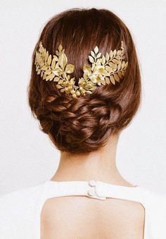 Hermosos tocados hojas de laurel 🌿🌿👰🏻 3