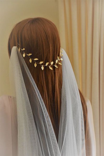 Hermosos tocados hojas de laurel 🌿🌿👰🏻 4
