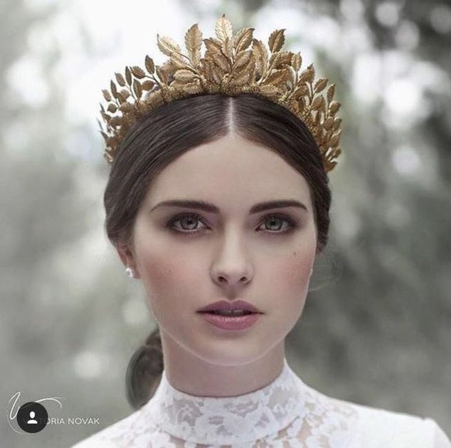 Hermosos tocados hojas de laurel 🌿🌿👰🏻 10