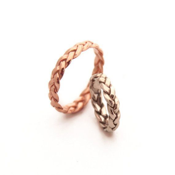 Alianzas de diferente color  💍 💛🖤 5