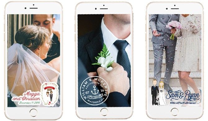 ¡crea el filtro de Snapchat para tu boda!  👻 3