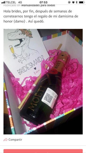 Kit regalo dama de honor 32