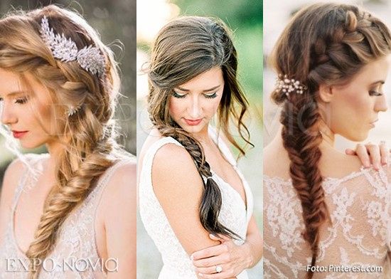 Peinados con trenzas👰🏻👰🏻 18