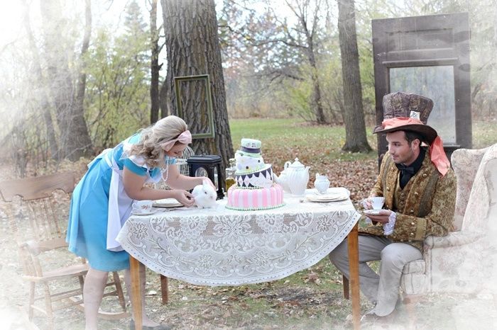 Boda temática: Alicia en el país de las maravillas.!