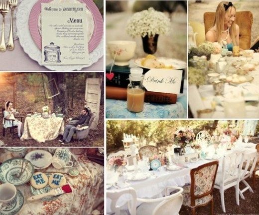 Boda temática: Alicia en el país de las maravillas.!