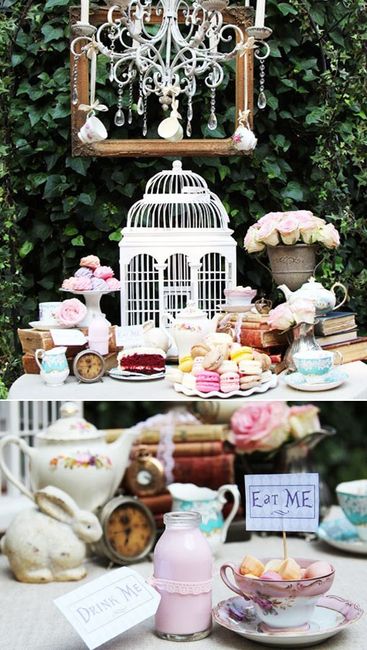 Boda temática: Alicia en el país de las maravillas.!
