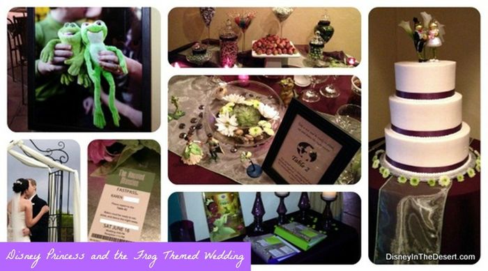 Boda temática: la princesa y el sapo(ranas.!!!).!