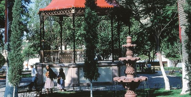Plaza de armas. Tula, Tamaulipas.