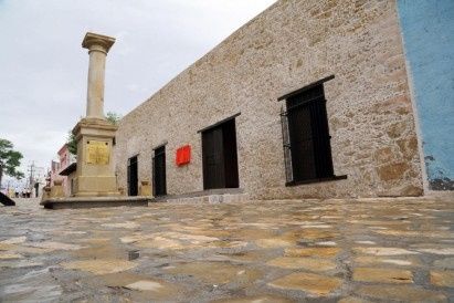 Casa de los frijoles pintos. Cd. Mier, Tamaulipas.