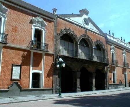 Antiguo palacio Juárez en Tlaxcala, Tlaxcala.