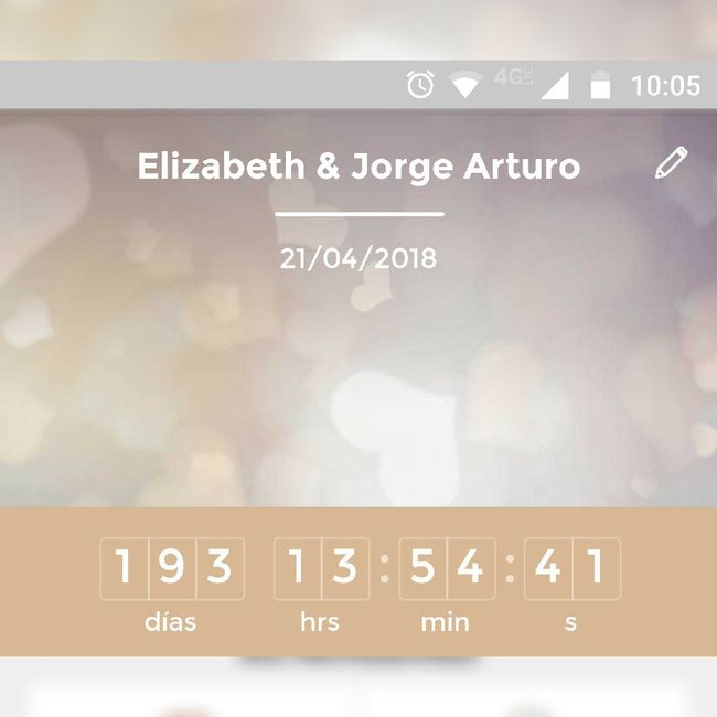 ¿Cuántos días faltan para tu día B? - 1