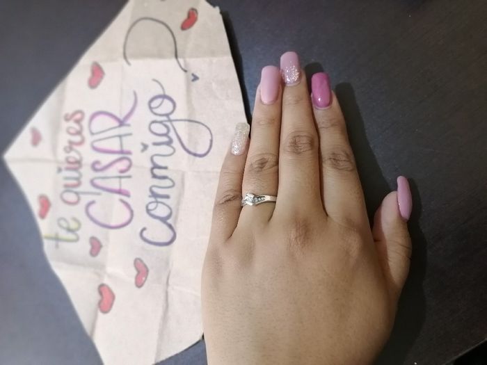 Tu Anillo💍👰🤵💒 compártelo!y la foto  en que dijiste sí 💞 - 3