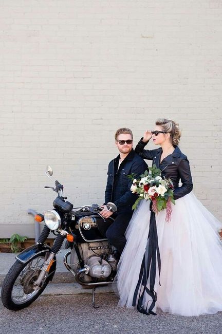Ideas boda rocker / biker 4