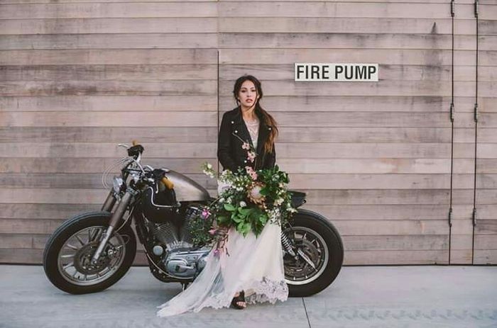 Ideas boda rocker / biker 11