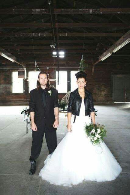 Ideas boda rocker / biker 22