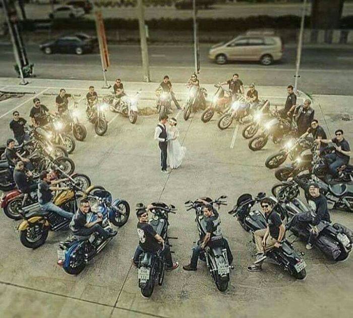 Ideas boda rocker / biker 28