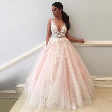 14 vestidos de novia color blush 9