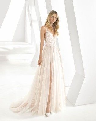 14 vestidos de novia color blush 10