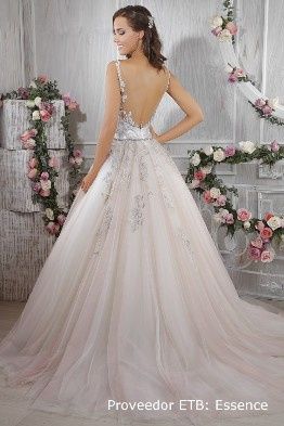 14 vestidos de novia color blush 11