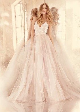 14 vestidos de novia color blush 14