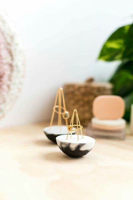 Ideas para portar las argollas 16