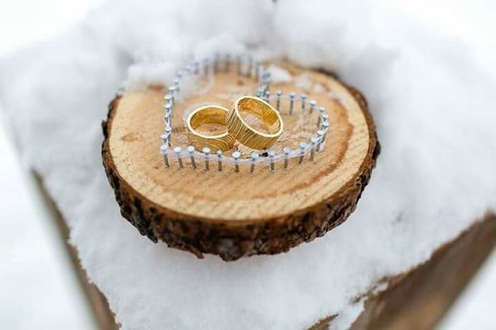 Ideas para portar las argollas 25