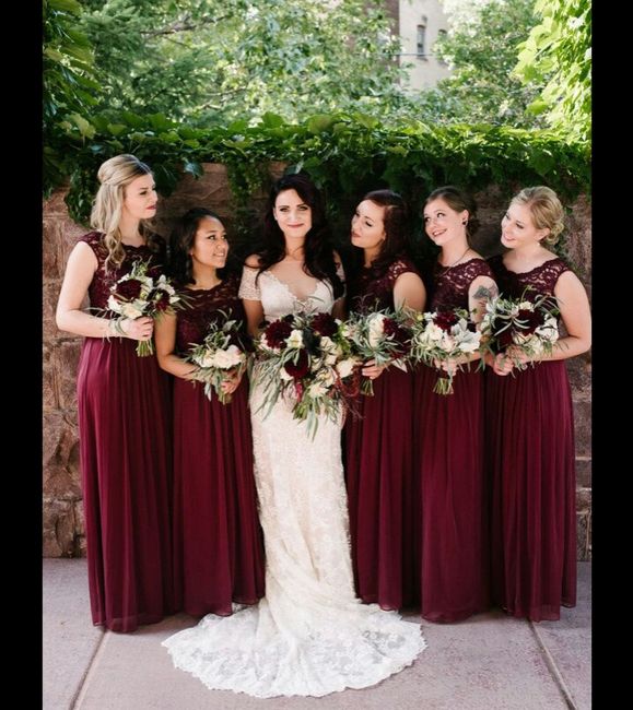 Ramo de las damas de honor 10