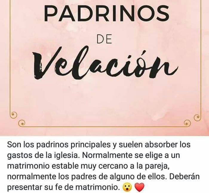 Padrinos de que debo tener... ¿? 14