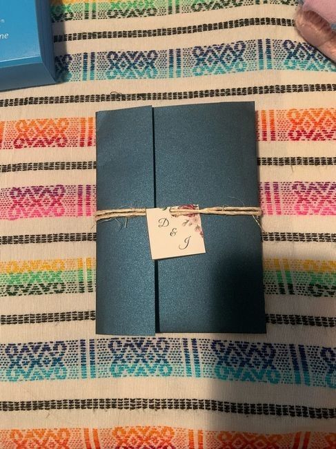 Invitaciones en azul 9