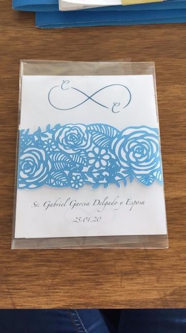 Invitaciones en azul 10