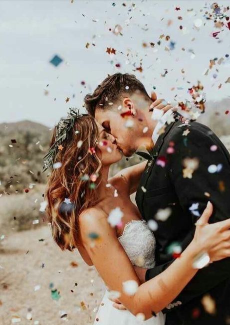 Una pequeña manera de reciclar en tu boda: confeti 2