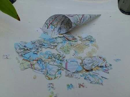 Una pequeña manera de reciclar en tu boda: confeti 4