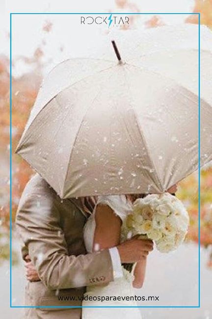 Tu boda bajo la lluvia ❤ 3