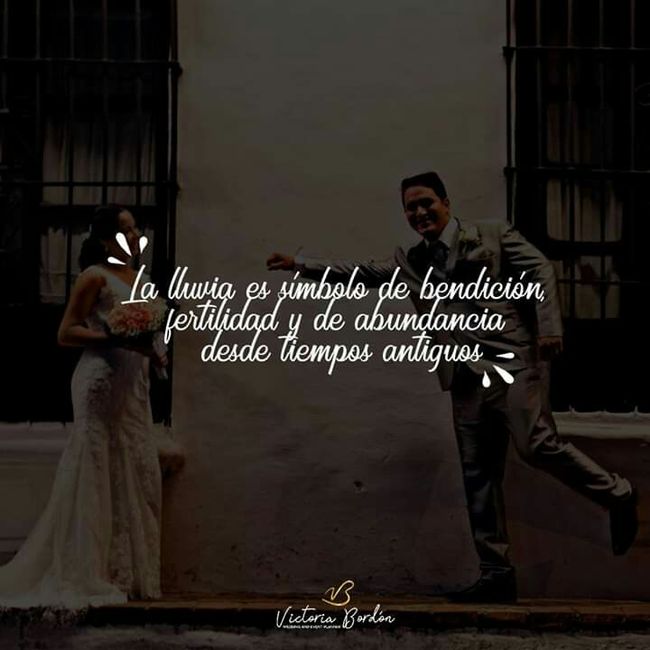 Tu boda bajo la lluvia ❤ 28