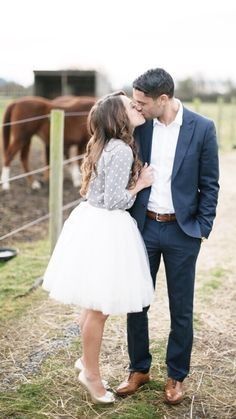 Look para tu sesión pre boda: Faldas de tul 3