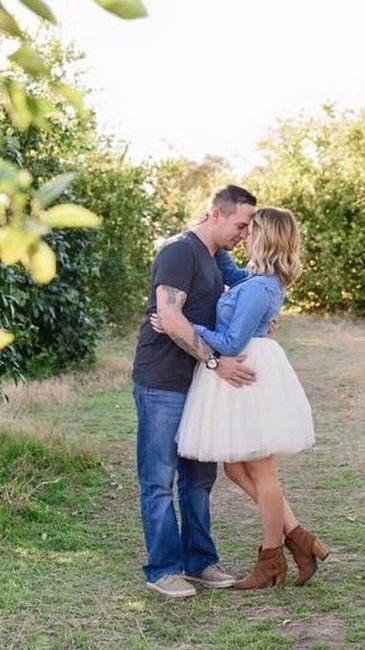 Look para tu sesión pre boda: Faldas de tul 6