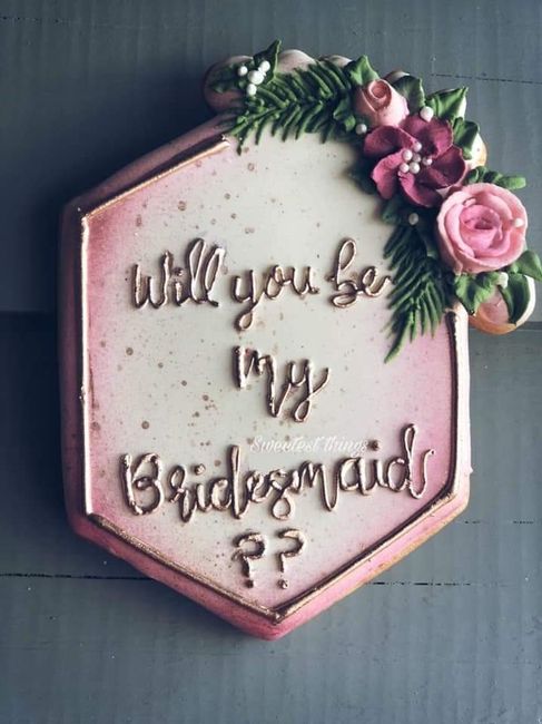 Ideas de diseños peticion de dama de honor 56