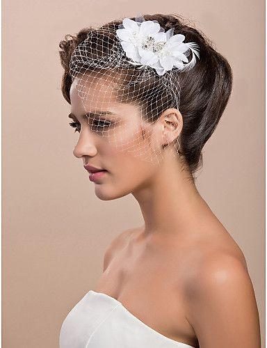 Peinados para novias con cabello corto 18