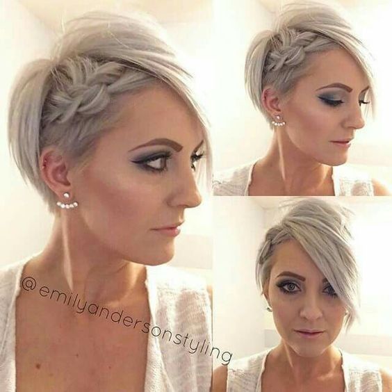 Peinados para novias con cabello corto 19