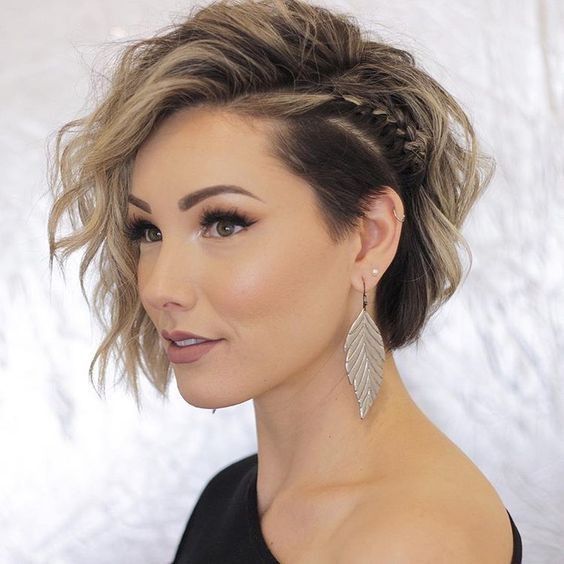 Peinados para novias con cabello corto 20