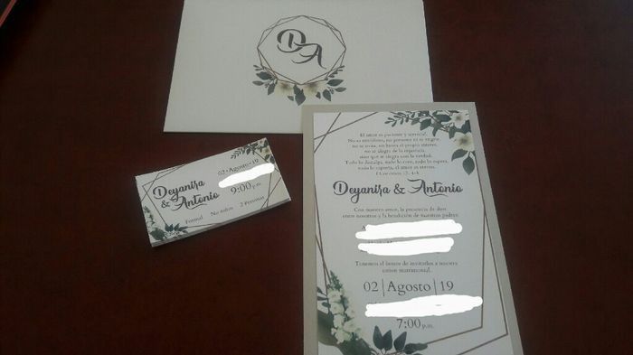 Ya encargué mi invitaciones 3