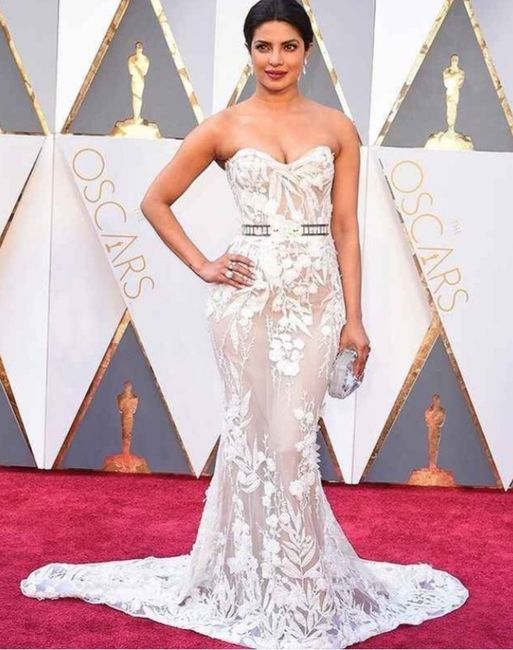¿El vestido de novia perfecto en la alfombra de los Premios Oscar? 15