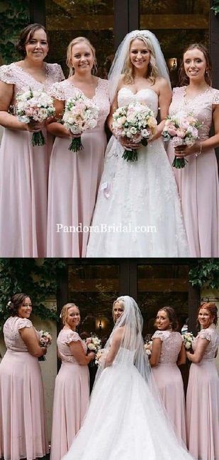 Damas en tonos rosas💕 37