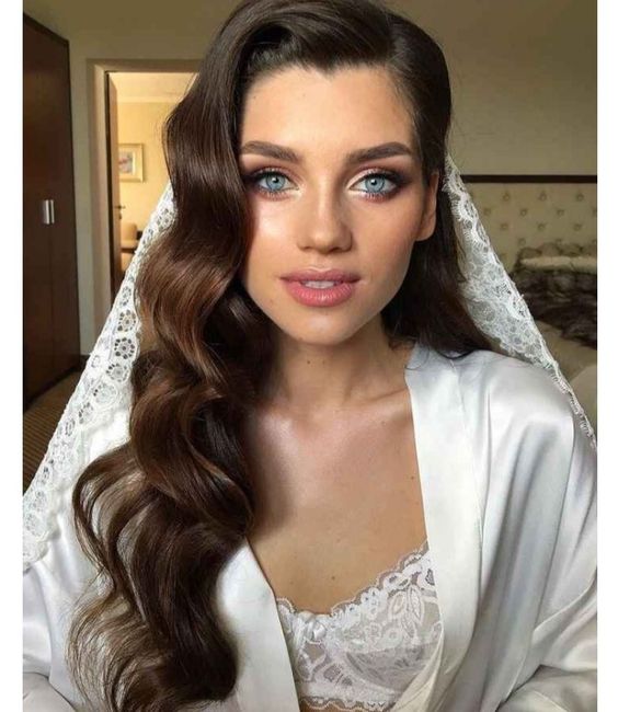 Peinados con cabello suelto 👰🏻 8