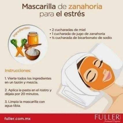 Mascarillas naturales para el rostro 🍏🥕🍯🍈 8